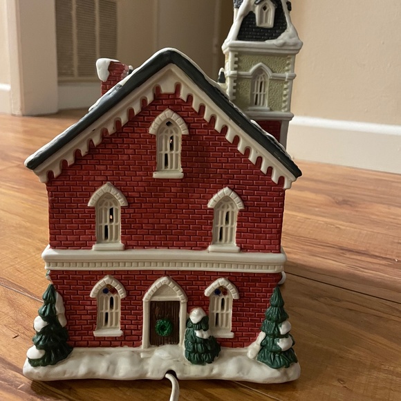 Vintage village square
